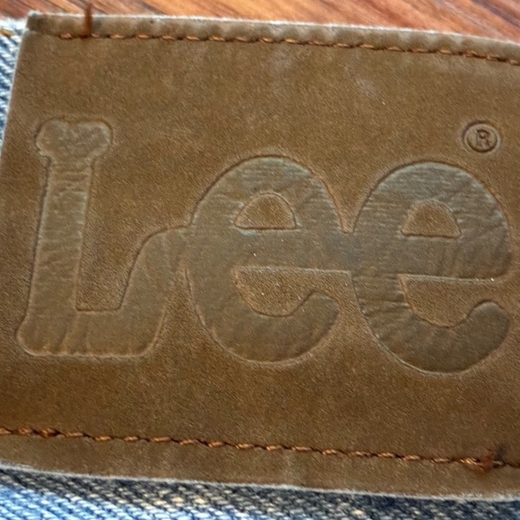 Vintage Lee Relaxed Fit Jeans 40x30 Light Wash USA Authentic 100% Cotton Denim - Picture 10 of 15